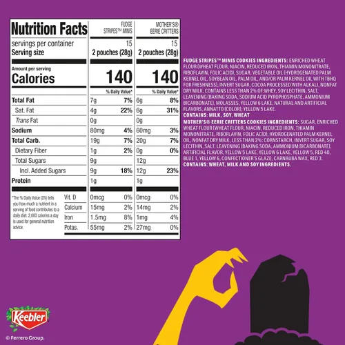 Vista 2 de Keebler Trick or Sweet Treat - Paquete variado de galletas de Halloween