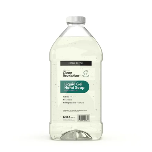 Vista 39 de Clean Revolution Jabón de manos en gel líquido, líquido sedoso rico, espuma rápida, enjuague rápido, contiene aceites esenciales reales