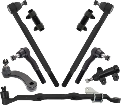Vista 268 de TRQ Kit de dirección delantera con barra de acoplamiento de fuelle de piñón y cremallera compatible con Toyota Echo 2000-2005
