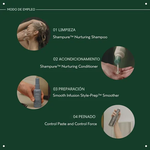 Vista 7 de Aveda Shampure Nurturing Shampoo for Fine to Medium Hair Gently Cleanses and Nourishes Hair With Abyssinian Oil Calming Aroma of Lavender &