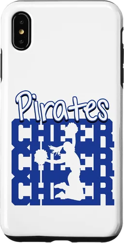 Vista 25 de Pirates Cheer Back to School Cheerleading Spirit B Case for iPhone 16