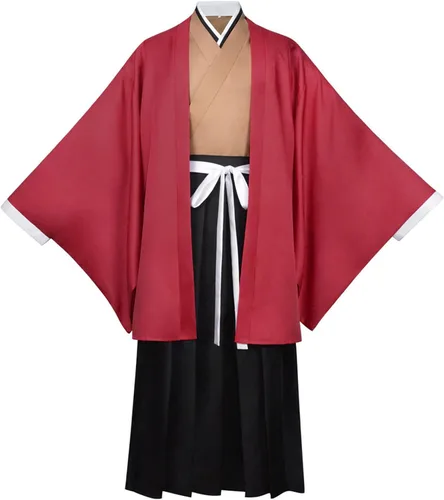 Vista 2 de TMSREBU Disfraz de cosplay de Tsugikuni Yoriichi de Tsugikuni Yoriichi, kimono, capa, para Halloween