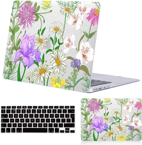 Vista 11 de Funda rígida de plástico para MacBook Air de 15 pulgadas y cubierta Mármol de oro beige