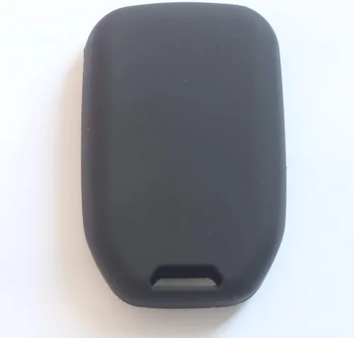 Vista 4 de 2 fundas para llavero de 5 botones compatibles con Chevy Silverado, Gris negro, Pequeño