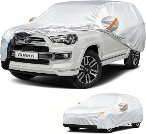 Vista 66 de GUNHYI - Funda para automóvil SUV de 7 capas, ajuste personalizado para BMW X1 (2010-2025), impermeable para todo tipo de clima, resistente