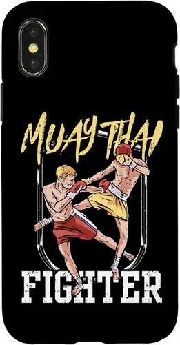 Vista 5 de iPhone 16 Muay Thai Fighter Martial Arts Hobby Boxing Case