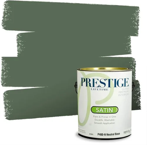 Vista 150 de Prestige Paints - 2 en 1, pintura base y pintura de exterior, E100-N-735BM