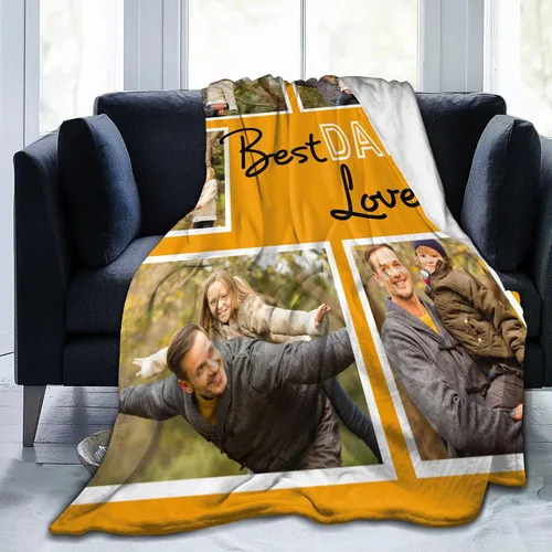 Vista 63 de JCETUNO Regalos personalizados de San Valentín para él y ella, mantas personalizadas con foto, mantas de fotos personalizadas, mantas de fotos