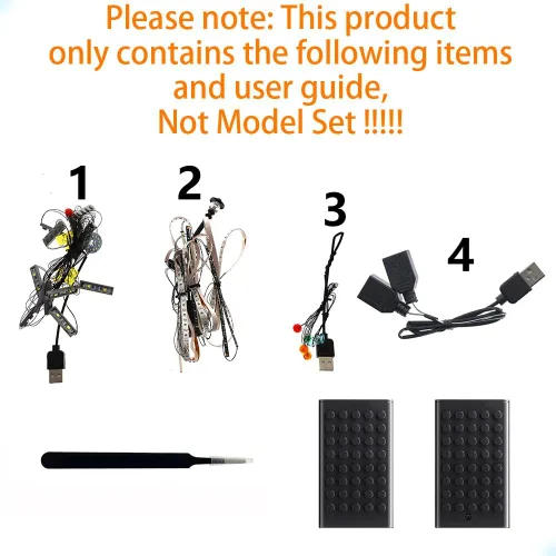 Vista 3 de GEAMENT Kit de luces LED compatible con Lego Avengers Tower 76269 (juego de modelos no incluidos)