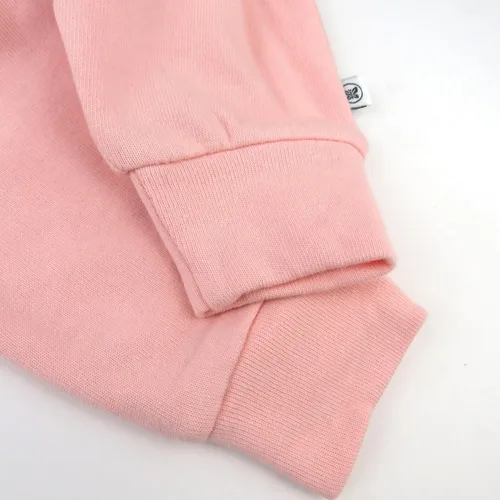 Vista 4 de HonestBaby Multipack Pullover Hoodie Sweatshirt Jogger Sweatpant Sets Organic Cotton Baby, Toddler, Boys, Girls, Unisex, Pink, Newborn