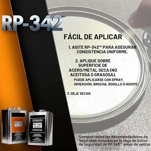 Vista 5 de Cosmoline RP-342, "resistente" pulverizador contra el óxido (grado militar), 3
