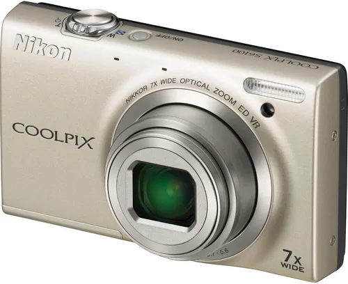 Vista 8 de [Usado] Nikon COOLPIX S6100 Cámara digital de 16 MP con lente de zoom óptico gran angular NIKKOR 7x y pantalla táctil LCD de 3 pulgadas (negro)