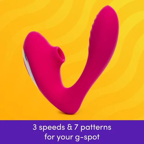 Vista 4 de Lovehoney Condulge - Juguete de succión de clítoris – Juguete sexual vibrante para estimulación doble de clítoris y punto G – Vibrador de succión