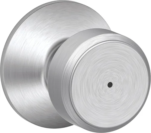Vista 72 de SCHLAGE Pomo de bloqueo sin giro, latón antiguo (F170 ORB 609) (paquete de 2)