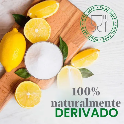 Vista 4 de Milliard Ácido Cítrico - 100% Puro Grado Alimentario Verificado por Proyecto No-OMG (4 Onzas)