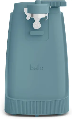 Vista 10 de bella Abrelatas automático, manos libres, funciona con pilas, sin cable, hoja de acero inoxidable para abrir cualquier tamaño de lata con imán