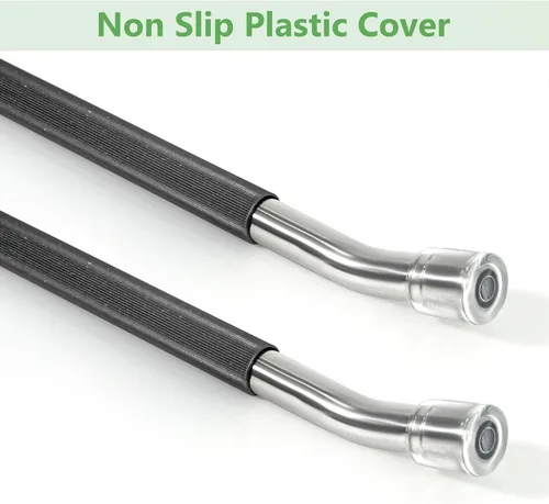 Vista 6 de Perchas para colchas, paquetes de 10 perchas resistentes para edredones, edredones, manteles, toallas (ancho extendido: 16.5 pulgadas)