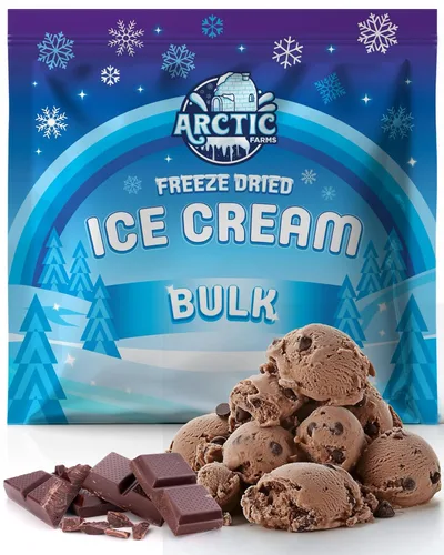 Vista 54 de Arctic Farms Trozos de Helado Liofilizado Empaquetados y en Caja - No se Derrite (1 libra, S'mores)
