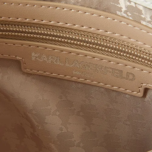 Vista 4 de Karl Lagerfeld Paris Charlotte Satchel, WNTR WHTSILVR, Wntr WhtSilvr
