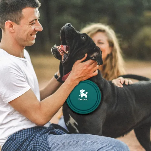 Vista 28 de COOYOO Cuenco plegable para perros, paquete de 2 cuencos plegables para agua para perros y gatos, plato portátil para alimentación de mascotas