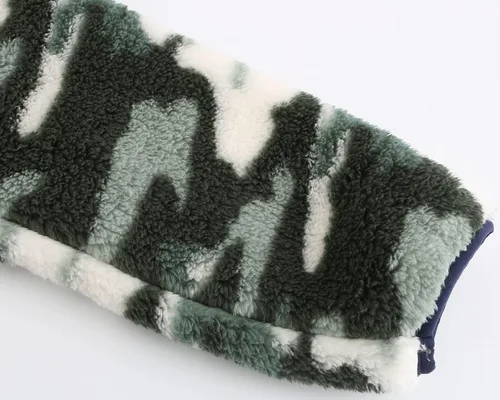Vista 6 de Sudadera con capucha para niños con forro polar, suave y cálida sudadera con cremallera