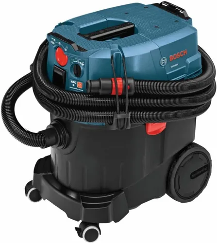 Vista 2 de BOSCH VB090F - Paquete de 5 bolsas de filtro de vellón para usar con extractor de polvo VAC090, 9 galones, color blanco