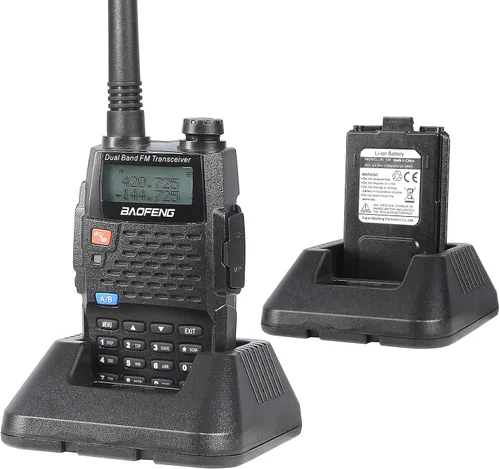Vista 6 de Baofeng UV-5RE Plus 8W Radios de doble banda de 2 vías de largo alcance