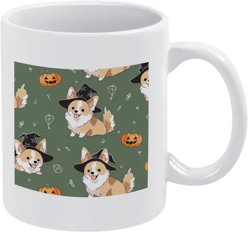 Vista 13 de Coffee Mug Happy Halloween Pumpkin Gnomes Truck Love Cat Bat Ghost Spider Web Ceramic Mugs Happy Halloween Funny Gifts Ideas For Mama Mommy