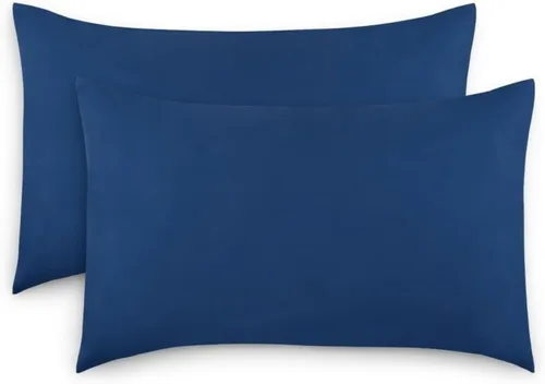 Vista 18 de Everyday Kids Paquete de 2 fundas de almohada de tamaño estándar para almohadas de 20 x 26 pulgadas, 100% microfibra suave y transpirable, perfectas