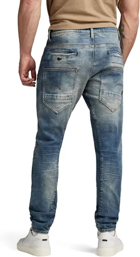 Vista 2 de G-Star Raw D-STAQ 3D Superslim Jean para hombre en pista superelástica
