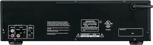 Vista 3 de Onkyo DXC390 - Cambiador de CD de 6 discos, negro