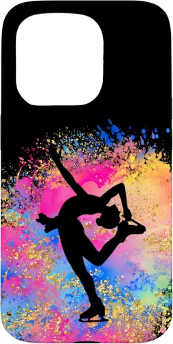 Vista 14 de Rainbow Ice Skating Dancer Figure Skate Skate Colorful Cute Case for iPhone 17