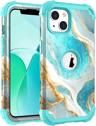 Vista 113 de Hocase Funda para iPhone SE 2022/2020, resistente a prueba de golpes, de plástico duro+goma de silicona, funda protectora híbrida para iPhone SE