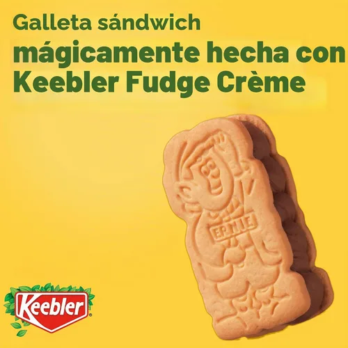 Vista 3 de Keebler E.L. Fudge - Galletas de elfwich de doble relleno, tamaño familiar