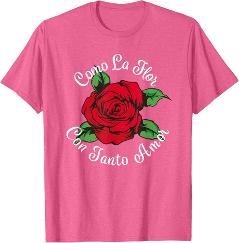 Vista 32 de Como La Flor - Bailar Cumbia - Mexican Rose Fiesta Regalo Camiseta Negro
