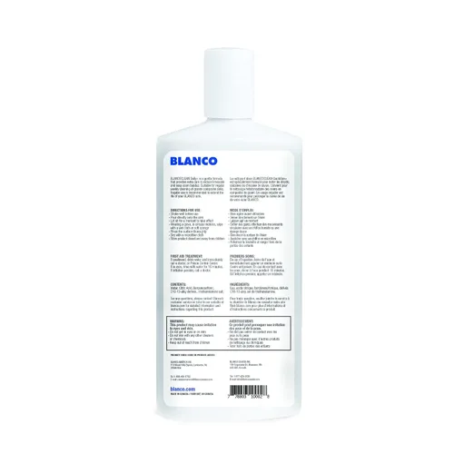 Vista 2 de BLANCO 406200 BLANCOCLEAN Silgranit - Limpiador diario para fregaderos, 16 onzas, color blanco