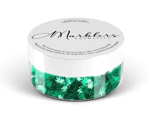 Vista 151 de MARBLERS Polvo de mica natural grueso [perla azul acero] 0.11 onzas (0.11 oz) altamente pigmentado no tóxico, vegano, libre de crueldad animal