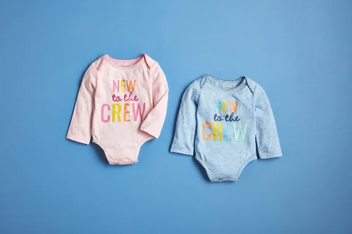 Vista 2 de Mud Pie Baby Boys Crawler, Algodón, Azul, 0-6 Mud Pie New To The Crew Crawler Cotton Blue 0 6 Meses, Azul, Talla 0-6M US, Azul