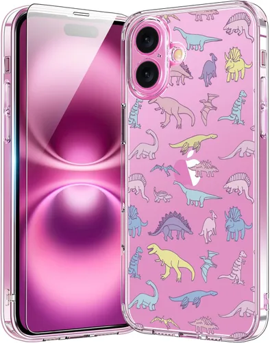 Vista 56 de bicol - Funda protectora a prueba de golpes para iPhone 15 Plus, funda delgada de acrílico transparente y diseños modernos para niña y mujer, 6.7