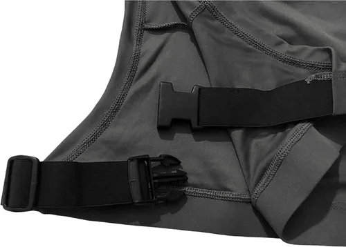 Vista 4 de Majestic Ally Protector de hombro de caballo de elastano/elastano elástico en 4 direcciones para y protección, grande, color negro