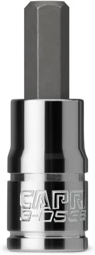 Vista 15 de Capri Tools 3-0531 2 mm Llave allen hexagonal, 1/4-pulgada de unidad, métrica