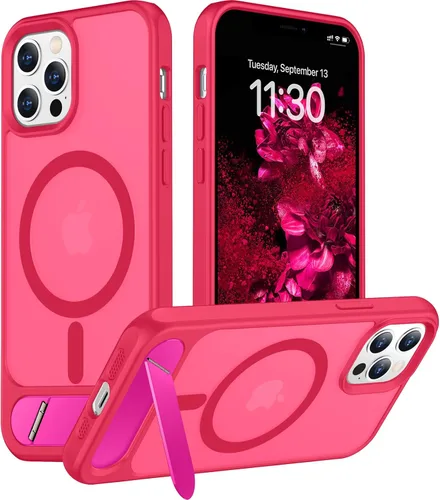 Vista 220 de Funda para iPhone 11 con compatibilidad magnética, [Soporte invisible incorporado][Compatible con MagSafe]