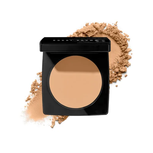 Vista 10 de Bobbi Brown Polvo prensado Sheer Finish Polvo fijador matificante absorbente de aceite para control de brillo durante todo el día Incluye soplo