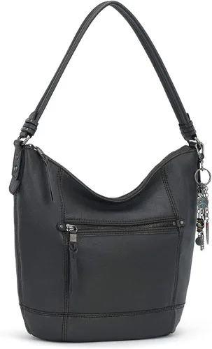 Vista 6 de The Sak Sequoia Hobo Bag en cuero, silueta suave y holgada, diseño atemporal y elevado