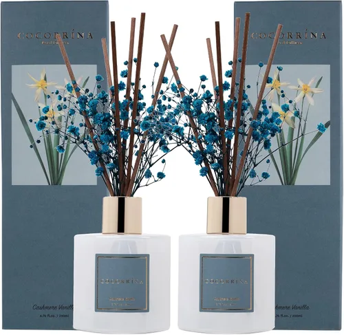 Vista 51 de Difusor de Varillas Cocorrína - Difusor Aromatizante con Aroma de Arroyo de Bambú con 8 Varillas, Difusor de Fragancia para Hogar, Decoración