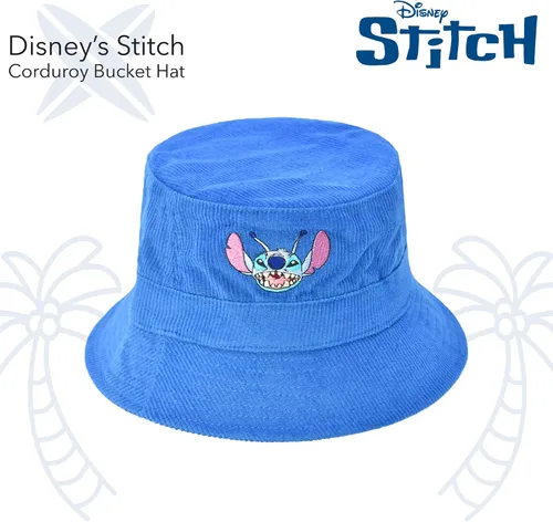 Vista 2 de Concept One Disney Lilo & Stitch Bucket Hat, Packable Travel Hat, Wide Brim Summer Hat