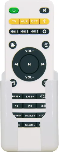 Vista 9 de YING RAY Nuevo control remoto de repuesto para Polk Audio para Polk MagniFi 2, RE9114-1, RE91141, RTRE91141 MagniFi 2, Polk Omni SB1 Soundbar