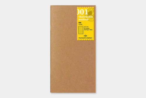 Vista 2 de Midori Cuaderno del viajero (Recarga 003) en blanco