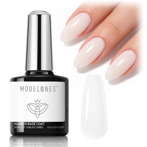 Vista 27 de modelones 2pcs 0.5 fl oz 10 in One X Nail Gel Pegamento Gel Base Coat Brush D-transparente-2