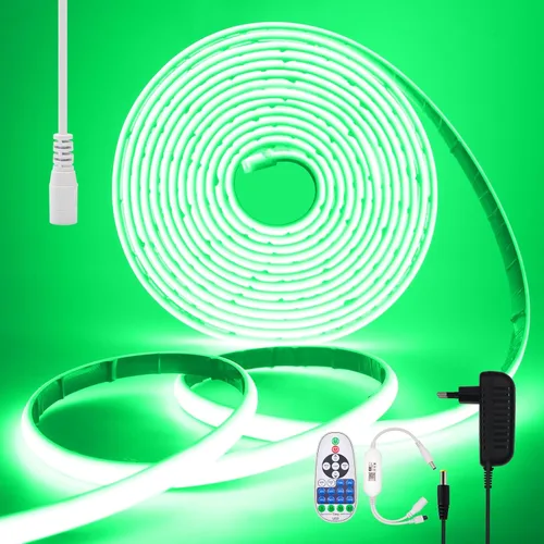 Vista 8 de KISUFU Tira de luces LED de neón COB de 12 V, IP68, impermeable, flexible, regulable, para el hogar, cocina, sala de estar, decoración de bricolaje